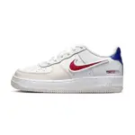 【NIKE 耐吉】AIR FORCE 1 LV8 女鞋 大童 白色 AF1 休閒 皮革 運動 低筒 橡膠 休閒鞋 HF5744-146