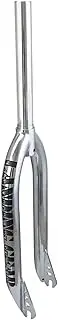 [SE] BIKES BMX Landing Gear Chrome Chromoly Replacement Fork Cr-Mo Steerer Tube Thread Threadless Caliper Brake Mount (24in Tire, 1-1/8in Threadless)