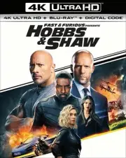 Fast & Furious Presents Hobbs & Shaw 4K UHD Blu-ray Dwayne Johns