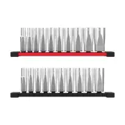 Milwaukee Socket Set 3/8" Hand Tool Drive SAE+METRIC Deep Well 6-Point(20-Piece)