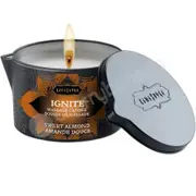 Kama Sutra Ignite Massage Oil Candle Sweet Almond
