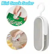 1PC Mini Vacuum Food Sealer Plastic Bag Sealer for Snack Storage