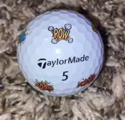 TaylorMade TP5 PIX SMASH! BOOM! POW! Limited Edition Golf Balls 3 Pack