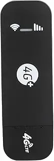 [XUMIUZIY] Network Adapter, USB 4G LTE Router Strong Signal Enhanced, Small Portable SIM WiFi Dongle, Mini Wireless Low Power Modem Wide Coverage (European Version)