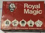Royal Magic Kit 25 Tricks Vintage 1960s Child Kid Toy SEAL DAMAGE AWT