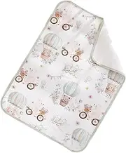 Diaper Changing Mat, Toddler Bed Sheet, Washable Bassinet Pee Liner 27.56x19.69 Inches Potty Training and Bedwetting Pad for Nursery and Overnight Protection