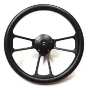 1975 -1980 Chevrolet Monte Carlo Black on Black Steering Wheel & Adapter Kit