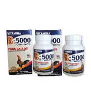 Premiun B12 5000 Farmavet 120 Tab Booster For Rooster Vitamina Para Gallo Fino