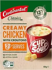 [Continental] Classics Creamy Chicken With Croutons Cup A Soup 60 g