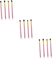 Baluue Pcs Professional Makeup Brush Set Eye Shadow Foundation Lip Blush Soft Horsehair Travel Size