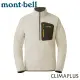 【Mont-Bell 日本 男 CP100 PULLOVER 刷毛上衣《象牙白》】1106593/開襟衣/彈性/保暖衣