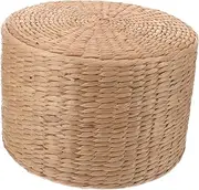 YARNOW Grass Woven Stool for Kids Multi-Function Step Stool Kids Furniture Decor