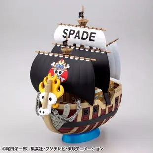 BANDAI 海賊王 航海王 G.S.C 偉大船艦收藏集 012 黑桃海賊團 海賊船 東海模型