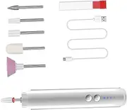 Healeved Nail Art Manicure Grinding Abs Machine Kit Electric Nail Drill Bits Artists