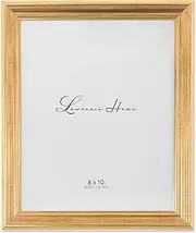 [Lawrence] Frames Sutter Burnished Picture Frame, 8 by 10-Inch, Gold