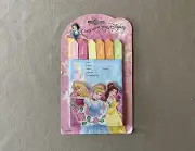 Disney Princess 7 Pack Sticky Post-It-Notes, Includes 50 Sheets, New In Package!