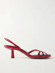 [NEOUS] NEOUS - Ibor Leather Slingback Sandals - Red - IT40 IT 40 Red
