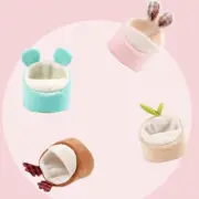 1x Hamster House Animals Cozy Soft Guinea Pig Plush Hideout Cave Bed Pet Sofa