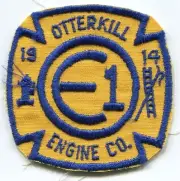 NEW YORK - ** Vintage ** - Otterkill Engine Co. (Orange County) Fire Dept. Patch