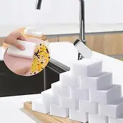 Magic Eraser for Cleaning Walls ,Sponge Scrub Magic Eraser Kitchen Wipes Dish Washing Scrub for Kitchen,Bathroom,Wall, Furniture (10PCS)