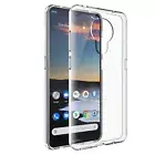 Nokia 5.3 Ultra Slim Crystal Clear Premium TPU Gel Back Case by MEZON