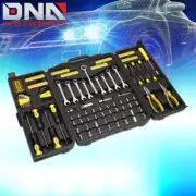 220PCS AUTOMOTIVE MECHANIC'S GARAGE TOOL KIT METRIC SOCKETS SCREWDRIVER HEX KEYS