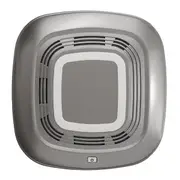 C25 Car Fresh Air Purifier Qi Wireless/ Wired Phone Charger Oxygen Ionic Bar PM2.5 1195 GREY
