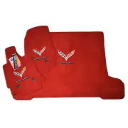 NEW 2014-2019 Corvette C7 Stingray Floor Mats & Cargo Mat CONVERTIBLE Premium 32