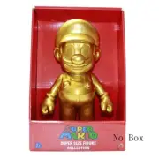Big Super Mario Bros Toys Gold Mario Anime Figures PVC Action Figure Model