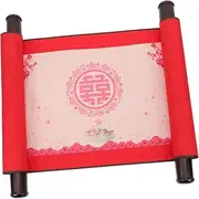 IWOWHERO Marriage Contract Writing Perfect Girlfriend Present Festive Printing Paper Engagement Present