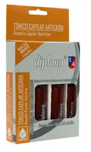 8 Ampollas Capilar Nutritiva Tonico Anticaida controla la caida del cabello 10ml