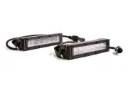Diode Dynamics SS6 SAE/DOT White LED Universal Fog Light Bar Pair W/ Harness