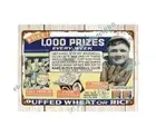 1934 Babe Ruth Quaker Cereal metal tin sign room interior design bedroom