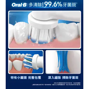 【Oral-B 歐樂B】德國百靈電動牙刷(PRO1)｜兩色可選 公司貨