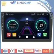 S-9090 2-DIN Android 10.1 Car Radio 9-inch Touch Screen GPS Bluetooth WIFI RCA