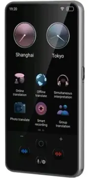 S85 Ai Language Translator Device, Two Way Real Time Voice Translator