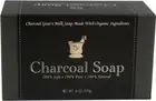6oz Bamboo Charcoal Bar Soap Goat Milk - Moisturizing & Detoxifying
