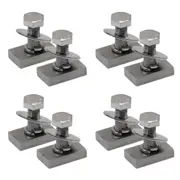 M8x30 8mm Slot Channel Nuts Hex Bolts Slider Rhino Thule Yakima Roof Rack 8set