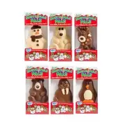 935016 6 x 71g BOX NORTH POLE PALS ASSORTED CHOCOLATE CHARACTERS CHRISTMAS