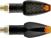 Turn Signal Indicator E50 Mark Motorcycle Turn Signals Turn Signal Light 14LED Turn Signal Indicator Amber Light Blinker 12V/24V M10