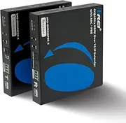 OREI 4K HDMI Extender Over IP CAT6 4K@60Hz One to Many Upto 400 Feet, Loop Out, Optical Out - Send to Multiple Location Over 1G Switch Low Latency RS-232 (UHD-EXM500PRO-K)