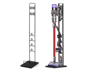 Vacuum Cleaner Stand For Dyson V15 V12 V11 V10 V8 V7 V6-Black