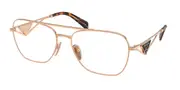 Prada PR B50V SVF1O1 Men's Glasses Gold Size 57 - Private Health Rebate - Blue Light Block Available