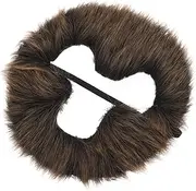LABRIMP Monkey Beard Makeup Animal Mask Fake Brown Mustache for Party Costumes