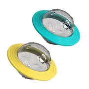 Leaky Ball Teething Toy Frisbee for Dogs and Cats Training Interactive Pet Toy