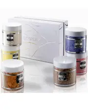 Lovery Body Scrub 6 Pack Exfoliating Body, Face, hand, Foot Scrub, Acne Remover NoSize Silver