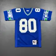 100% Authentic Steve Largent Mitchell & Ness 1985 Seahawks Jersey Size 40 M Mens