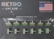 RetroArcade.us Arcade Game Board PCB Motherboard Mounting Pegs 12 Set w Adhesive