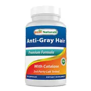 Best Naturals Anti Gray Hair, 60 Caps (Pack of 6)