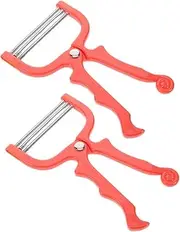 Generic 2pcs Manual Facial Hair Remover Tool Spring Epilator for Women Effortless Face Hair Removal for Chin Upper Lip and Mustaches Convenient and Portable Epilation